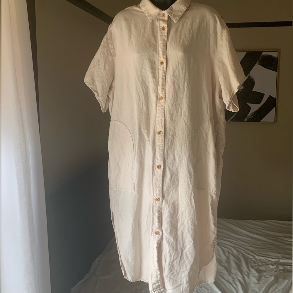 Zara linen dress